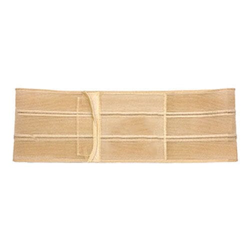 Image of Nu-Hope Support Belt, Original Flat Panel, 7" Wide, Left, 1" From Bottom, No Hole, Medium (32" to 36" Waist), Beige