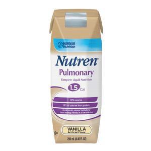 Image of Nutren Pulmonary Complete Nutrition Vanilla Flavor 250mL Can