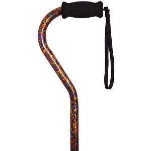 Image of Offset Handle Cane, Paisley