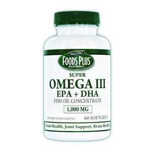 Image of Omega III EPA Fish Oil 1000 mg (60 Count)