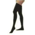Image of Opaque Women's Thigh-High Extra-Firm Compression Stockings Medium, Black