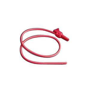 Image of Open Suction Catheter 14 fr Red Valve