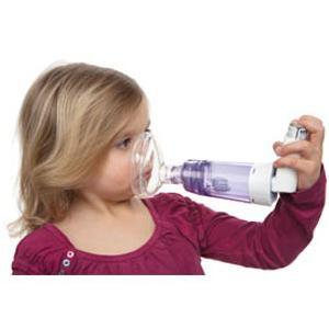 Image of OptiChamber Diamond Valved Holding Chamber with Mask, Large