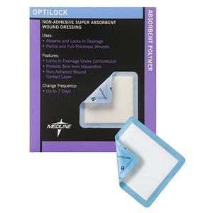 OptiLock Non-Adhesive Dressing 6.5" x 10" with 5.5" x 8.9" Pad OptiLock Non-Adhesive Dressing 6.5" x 10" with 5.5" x 8.9" Pad