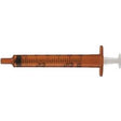 Image of Oral Syringe with Tip Cap 5 mL, Amber (500 count)