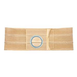 Image of Original Flat Panel 6" Beige Support Belt Right Side, 3-1/8" Opening Placed 1" From Bottom, Waist 41"-46", X-Large, Regular Elastic