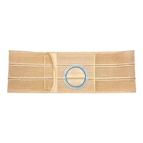 Image of Original Flat Panel 6" Beige Support Belt with Prolapse Overbelt, 2-1/4" Opening 1" From Bottom, Left Side, Medium
