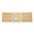 Image of Original Flat Panel Beige support Belt 2-3/8" Opening 1" From Bottom 6" Wide 36" - 40" Waist Large, Right Side