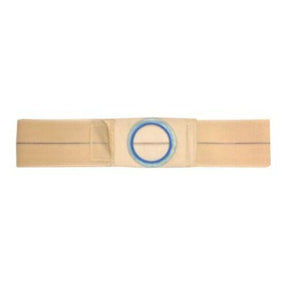 Image of Original Flat Panel Beige Support Belt 2-5/8" Center Opening 4" Wide 28" - 31" Waist Small