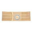 Image of Original Flat Panel Beige Support Belt 3-1/4" Opening 1" From Bottom 6" Wide 36" - 40" Waist Large