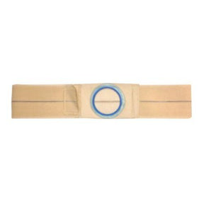 Image of Original Flat Panel Beige Support Belt Prolapse Strap 2-5/8" Center Opening 4" Wide 28" - 31" Waist Small