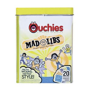 Image of Ouchies™ Mad Libs™ Adhesive Bandages, 20 Count