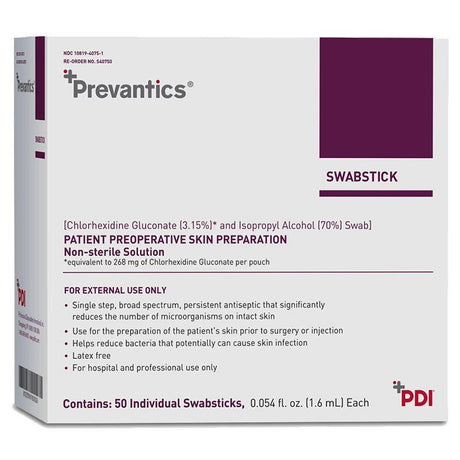Image of PDI Prevantics® Swabstick, 1-3/5mL