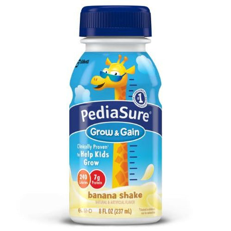 Image of Pediasure Grow & Gain Banana Cream, 8 oz. Bottle
