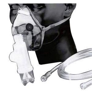 Image of Pediatric Valved Elongated Aerosol Mask with Elastic Strap