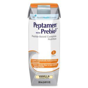 Image of Peptamen with Prebio1 Complete Elemental Vanilla Flavor 250mL Can