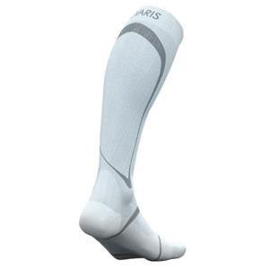 Image of Performance Sock Calf, 20-30 mmHg, Size LM, Closed Toe, White