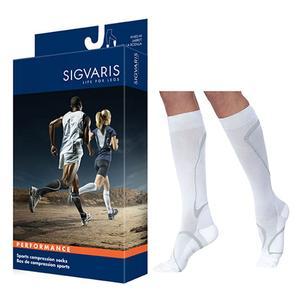 Image of Performance Sock Calf, 20-30, Size LL, Closed Toe, White