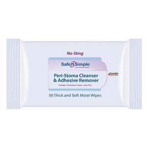 Image of Peri-Stoma Cleanser and Adhesive Remover Wipe