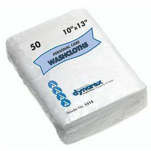 Image of Personal Care Dry Wipe Washcloth, 12 X 13