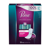 Image of Poise Ultra Thin Women's Incontinence Pads (Without Wings)