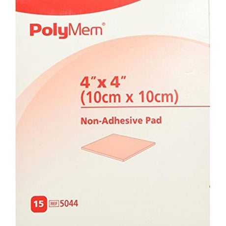 Image of Polymem 4" x 4"  Non-Adhesive PolyMeric Membrane Dressing