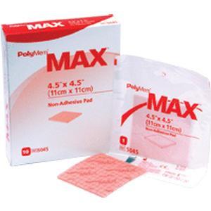 polymem wound dressing Max Film Adhesive Dressings, 5.25 x 5.25 Inch PolyMem Non-Adhesive Pad Dressings