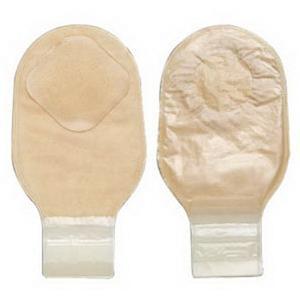 Image of Hollister Pouchkins One-Piece Drainable Infant Pouch, Up to 1-1/2" Cut-to-Fit Flat SoftFlex Skin Barrier, 6-1/2" L, Integrated Closure, Transparent