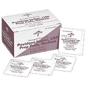Image of Povidone Iodine 10% USP, Prep Pad (100 count)