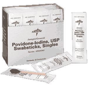 Image of Povidone Iodine 10% USP Swabstick