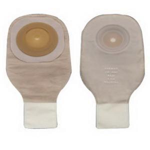 Image of Hollister Premier One-Piece Drainable Pouch, Up to 1" Cut-to-Fit Convex Flextend Skin Barrier, One-Sided ComfortWear, Clamp Closure, Transparent