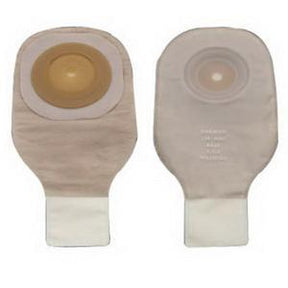Image of Hollister Premier One-Piece Drainable Pouch, Up to 1" Cut-to-Fit Convex Flextend Skin Barrier, One-Sided ComfortWear, Clamp Closure, Transparent