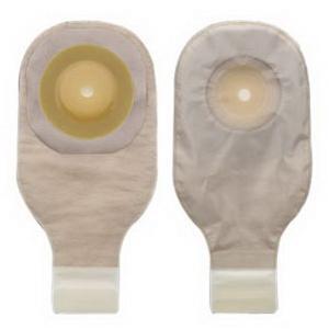 Image of Hollister Premier One-Piece Drainable Pouch, Up to 2" Cut-to-Fit Convex Flextend Skin Barrier, 12" L, Integrated Closure, Transparent