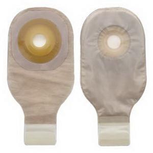 Image of Hollister Premier One-Piece Drainable Pouch, 1-1/2" Pre-Cut Convex Flextend Skin Barrier, 12" L, Integrated Closure, Transparent