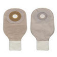 Image of Hollister Premier One-Piece Drainable Pouch, 2-1/2" Pre-Cut Flat Flextend Skin Barrier, Clamp Closure, Transparent