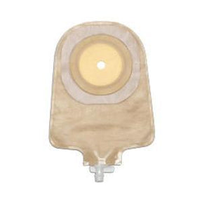 Image of Hollister Premier One-Piece Urostomy Pouch, Up to 2-1/2" Cut-to-Fit Flat Flextend Skin Barrier, 9" L, Ultra Clear