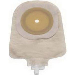 Image of Hollister Premier One-Piece Urostomy Pouch, 1-1/4" Pre-Cut Flat Flextend Skin Barrier, 9" L, Beige