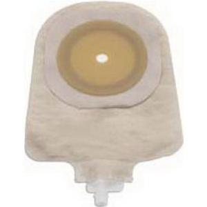 Image of Hollister Premier One-Piece Urostomy Pouch, 1-3/4" Pre-Cut Flat Flextend Skin Barrier, 9" L, Beige