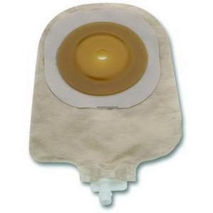 Image of Hollister Premier One-Piece Urostomy Pouch, 1-3/4" Pre-Cut Convex Flextend Skin Barrier, 9" L, Transparent