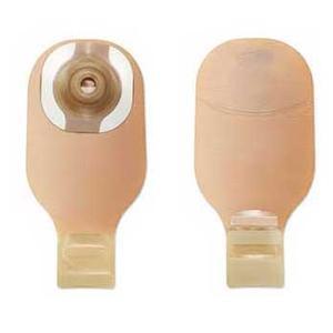 Image of Hollister Premier One-Piece Drainable Pouch, Convex CeraPlus Skin Barrier, Pre-Cut, 3/4" Stoma, Beige