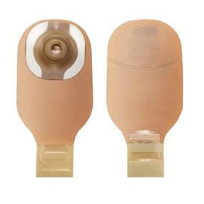 Image of Hollister Premier One-Piece Drainable Pouch, Convex CeraPlus Skin Barrier, Pre-Cut, 7/8" Stoma, Beige