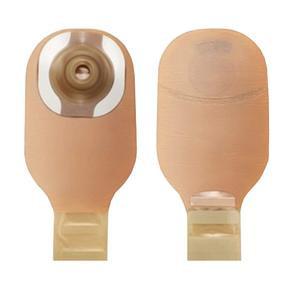 Image of Hollister Premier One-Piece Drainable Pouch, Convex CeraPlus Skin Barrier, Pre-Cut, 7/8" Stoma, Beige