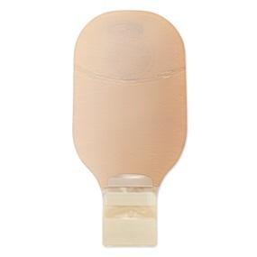 Image of Hollister Premier One-Piece Drainable Pouch, Soft Convex CeraPlus Skin Barrier, Pre-Cut, 7/8" Stoma, Beige