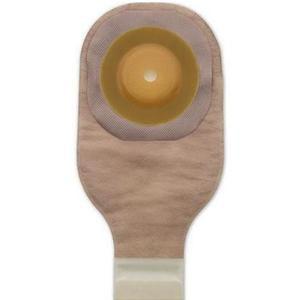 Image of Hollister Premier One-Piece Drainable Pouch, Convex, Cut-To-Fit, Flextend Skin Barrier, 1-1/2" Stoma, Transparent