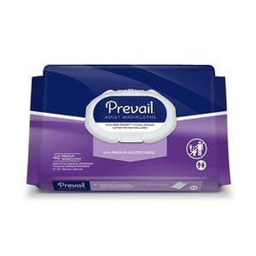 Image of Prevail Premium Cotton Washcloth Soft Pak 12" x 8"