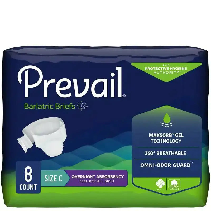 Image of Prevail® Unisex Bariatric Briefs - Specialty Sizes