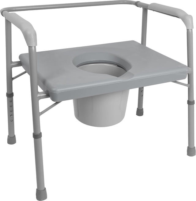 Image of ProBasics Bariatric Commode with Extra Wide Seat, 650 lb Weight Capacity