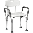 Image of ProBasics Deluxe Shower Chair with Padded Arms, 300 lb Weight Capacity