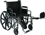 Image of ProBasics Heavy Duty K7 Wheelchair, 28" x 20" Seat with Footrests, 600 lb Weight Capacity