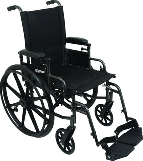 Image of ProBasics High Performance Lightweight K4 Wheelchair, 16" x 16" Seat with Swing-Away Footrests, 300 lb Weight Capacity